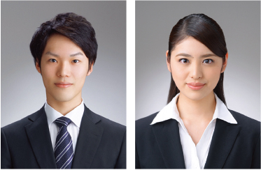 リクルート　証明写真　イメージ